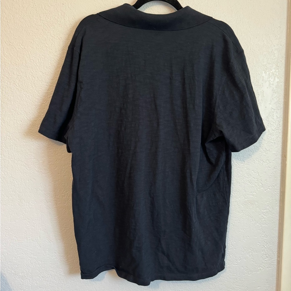 Vince Classic Slub Polo Shirt - Picture 4 of 9